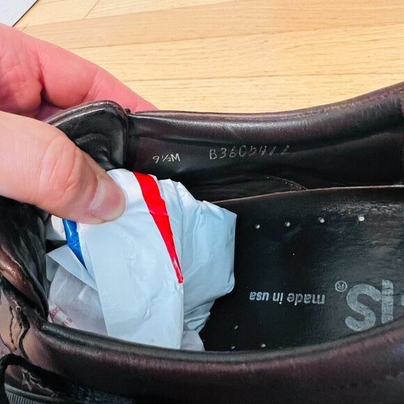 SAS Size 9.5 M Leather Ambassador Lace Tripad Shoes Brown - Picture 13 of 16